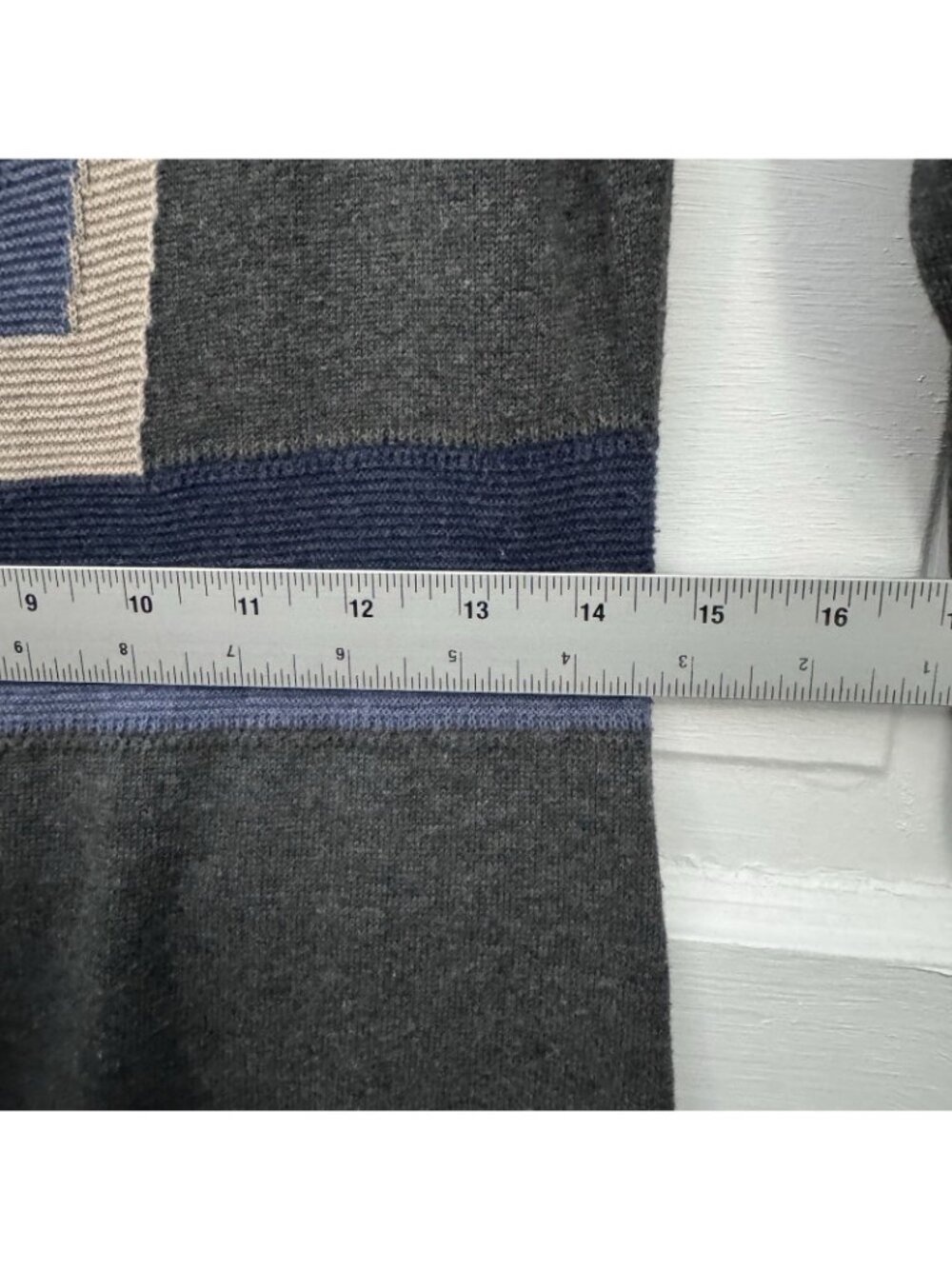 prAna Yarrah Sweater Dress M Gray 100% Organic Cotton Knit Keyhole - Picture 10 of 14